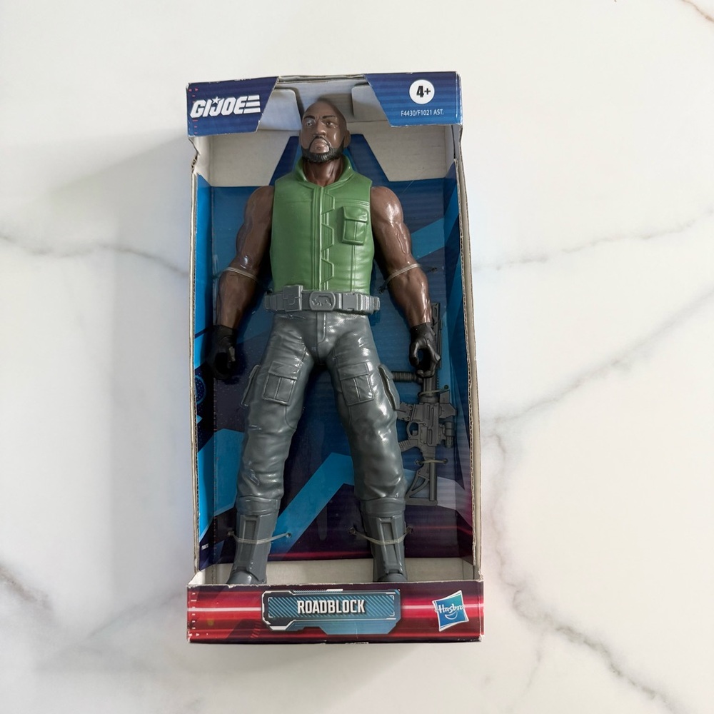 NWT GI Joe Roadblock figurine